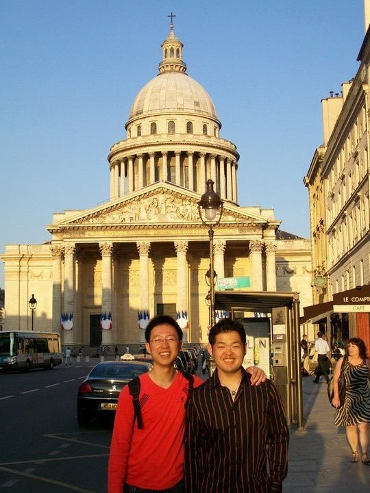 The Parthenon, one of the landmarks on the walk. We could not see all we wanted in Paris in 3 days, so this was one of the many things we passed on.